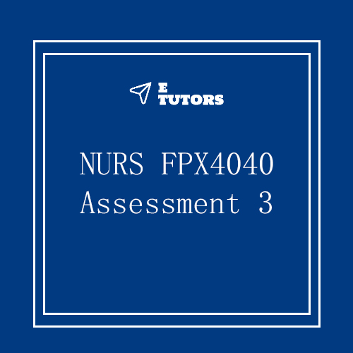 NURS FPX 4040 Assessment 3 Evidence-Based Proposal And Annotated Bibliography On Technology In Nursing