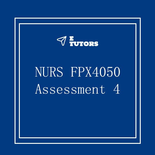 NURS FPX 4050 Assessment 4 Final Care Coordination Plan